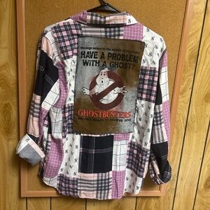 Ghostbusters plaid shirt